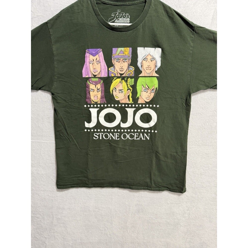 JoJo’s Bizarre Adventure Stone Ocean T Shirt Men’s Large Anime Ripple Junction
